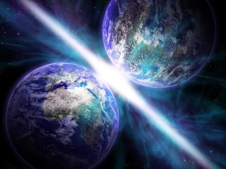 Parallel universes exist and influence each other 7