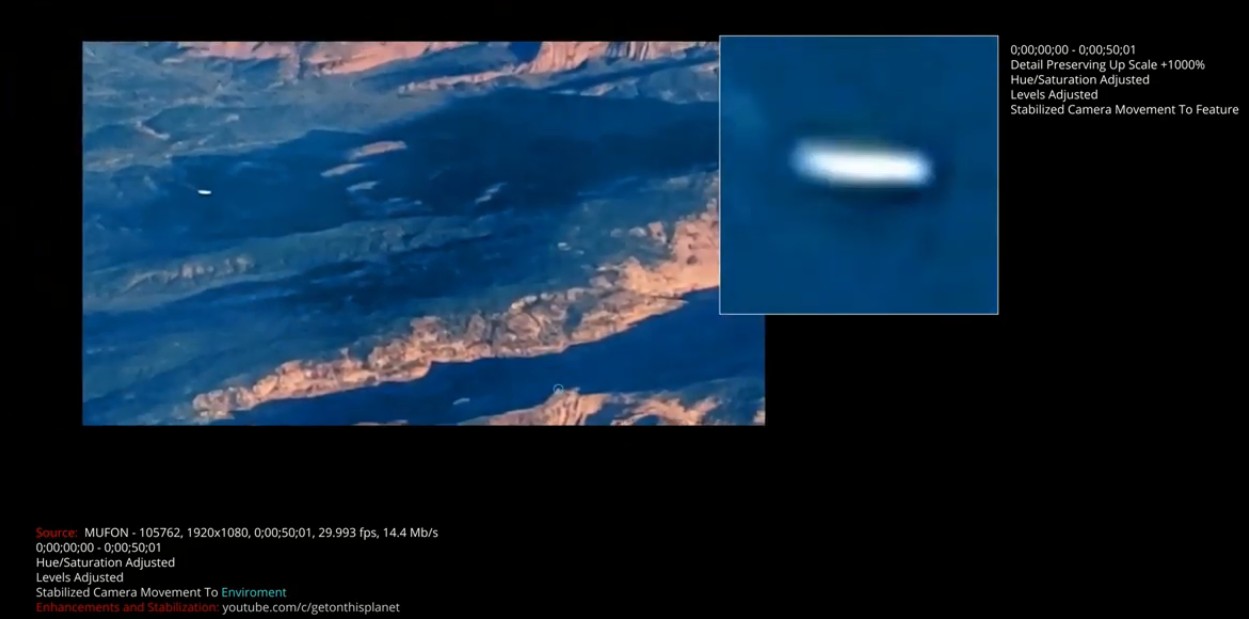 Pilot films a UFO flying over Zion National Park, Utah 10