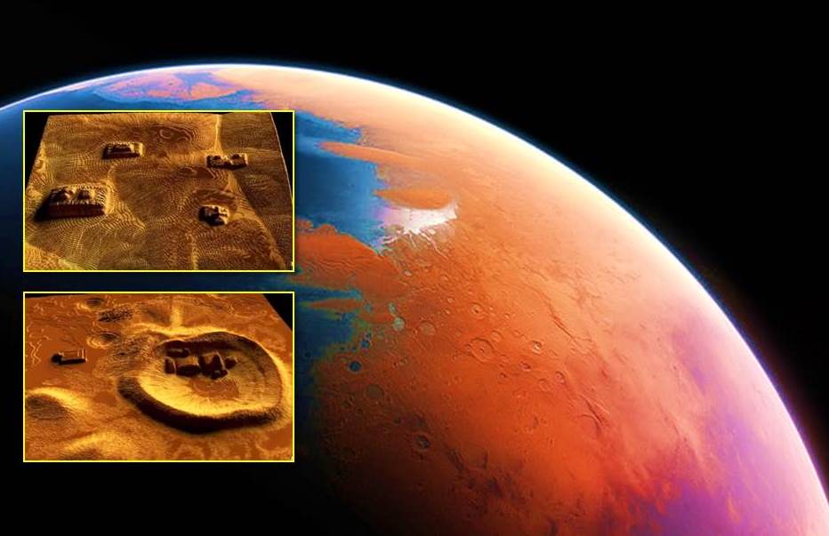 "Mars Alien Structures" similar to Zigurrat in the Hellas Planitia region 39