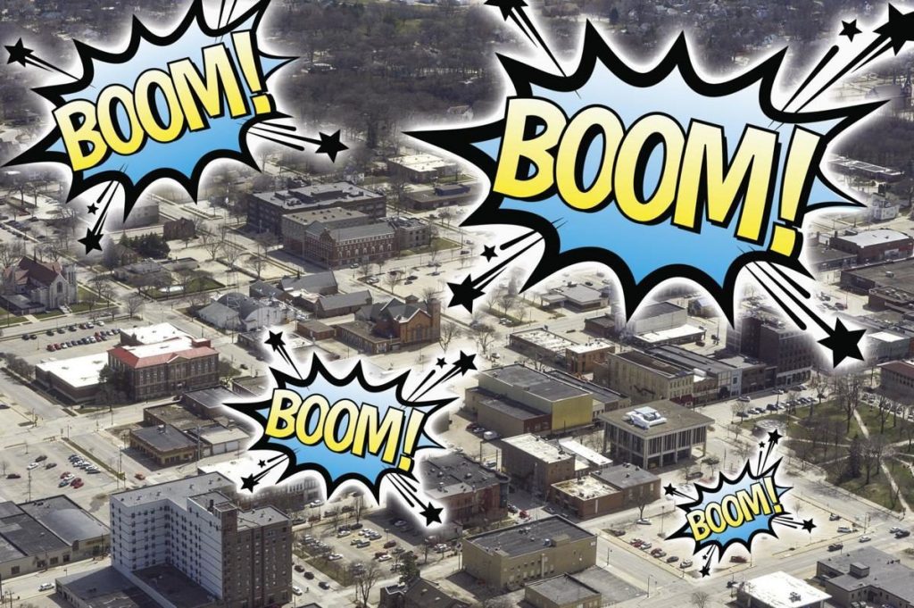 What’s Up With All These Booms in Mason City, Iowa? 37