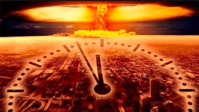 Doomsday clock is reset to closer to the end: 100 seconds 4 Doomsday clock is reset to closer to the end: 100 seconds 4