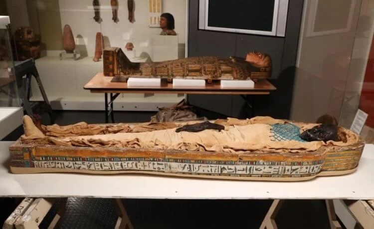 The mystery of the death of a woman mummified 2600 years ago is revealed 9