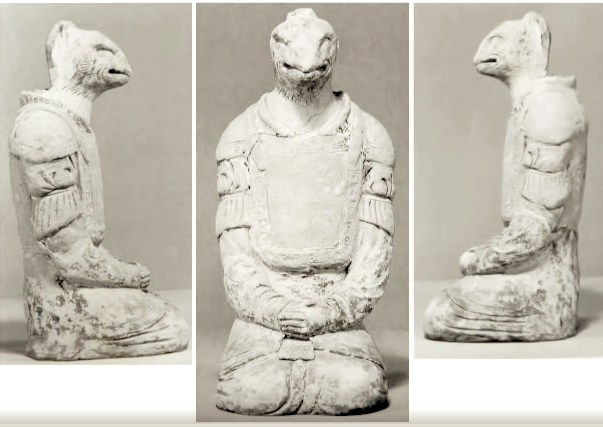 The story behind the reptilian statue of the Horyuji Nara Temple, Japan 7