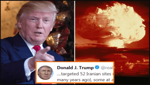 Trump promises Iran a nuclear strike? 40