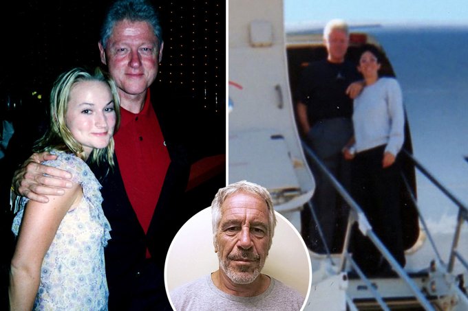 Bill Clinton photographed aboard Epstein's 'Lolita Express' 9
