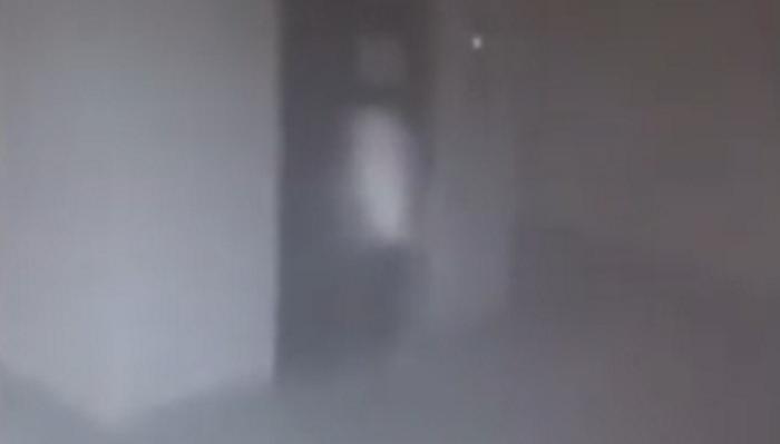 A Child Ghost Apparition Captured On School CCTV in Armenia 3