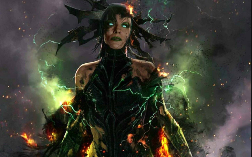 Hel Scandinavian goddess of death 2