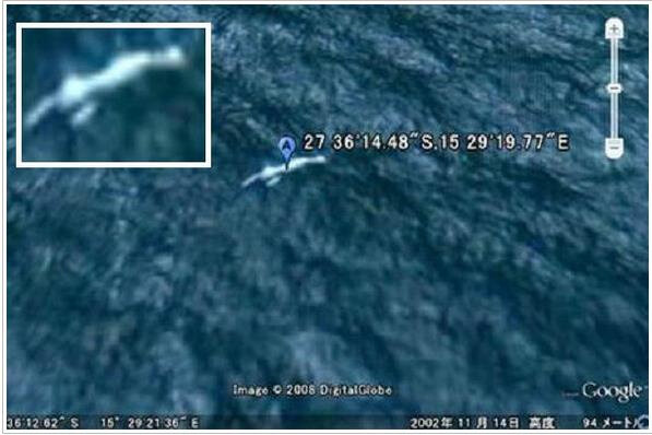 Photo published in MU magazine.  Ningen off the coast of Namibia.  A source: