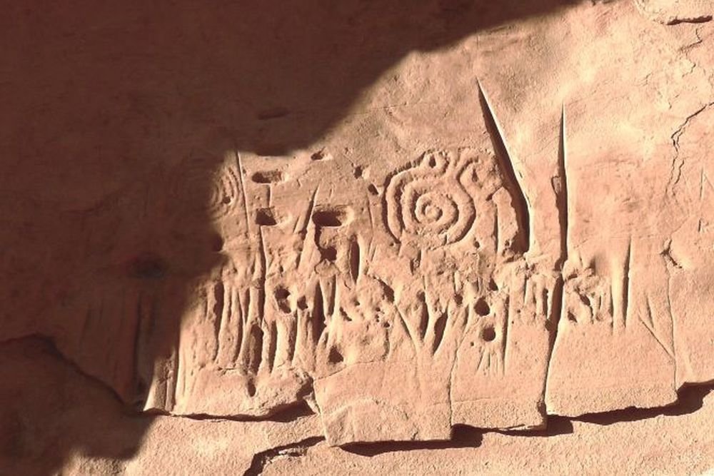 Rock carvings of a disappeared pueblo civilization found. A Star Map? 2