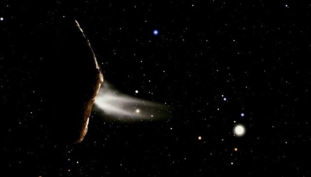 Something strange is happening with the interstellar comet 2I / Borisov 23