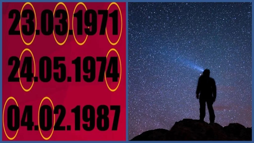 What numbers are repeated in the date of birth, those will indicate the path. The motto for each digit is from 0 to 9 49
