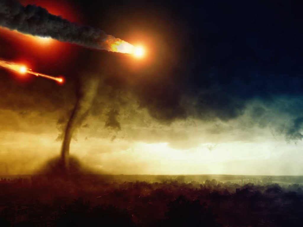 Evidence of the "end of the world" by a huge comet found in Syria 20