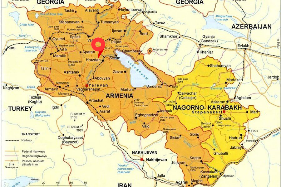 A bright fireball exploded over Armenia 3