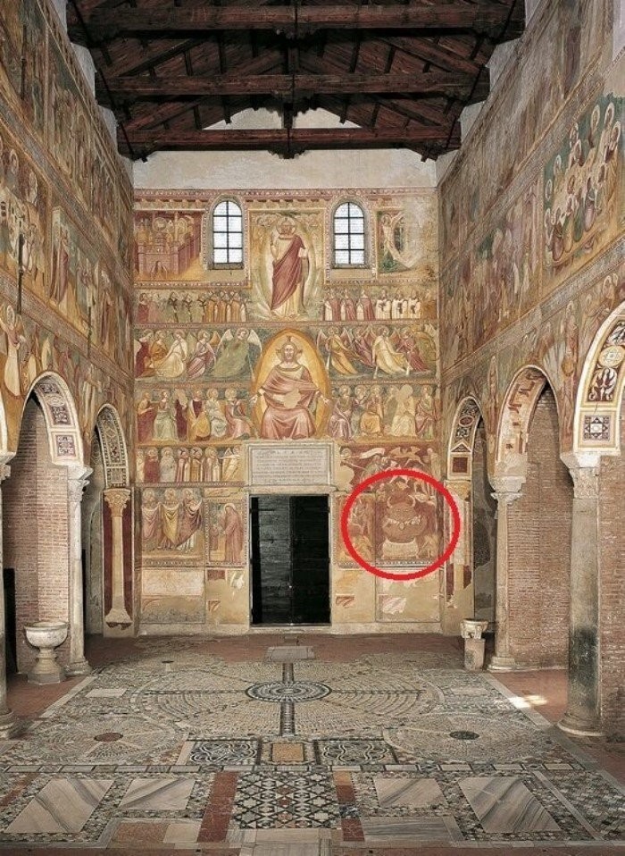 Image of the Antichrist on a 14th-century fresco - who painted it and why? 17