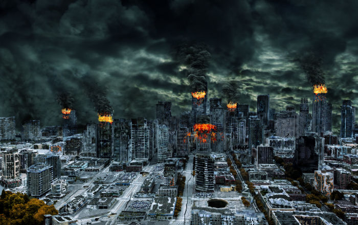 Earth on the verge of a cosmic catastrophe 19
