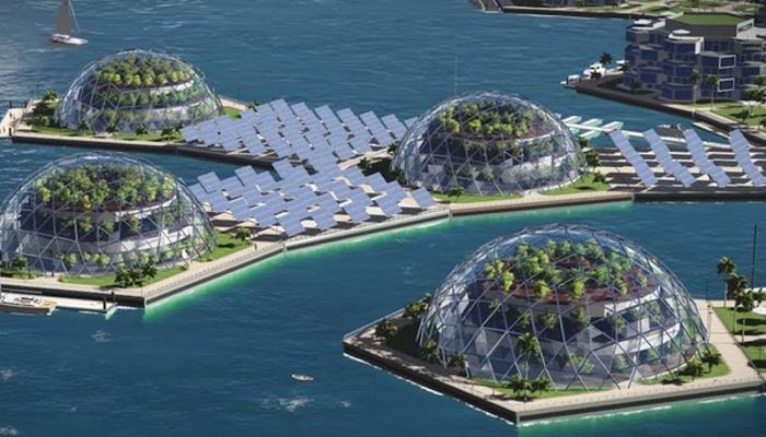 Security island: The rich wanted to live in floating cities 17
