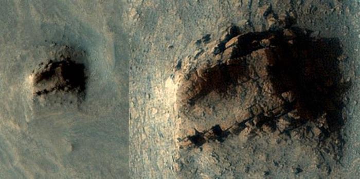Ancient wall of megalith ruins found on Mars 17