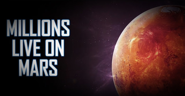 Several million people live on Mars 1