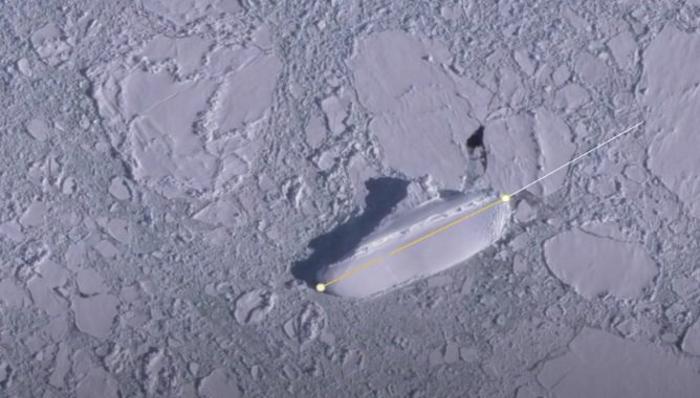 Noah's Ark or Nazi ship: a mysterious "ship" discovered off the coast of Antarctica 1