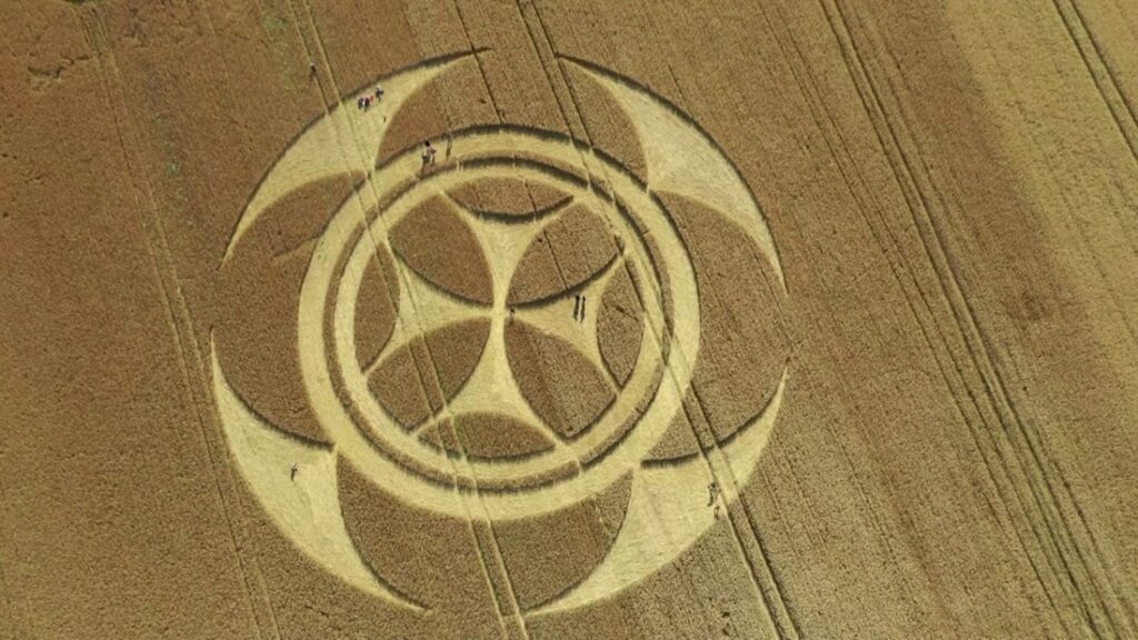 'Alien' message creativity. What the crop circles really hide 13