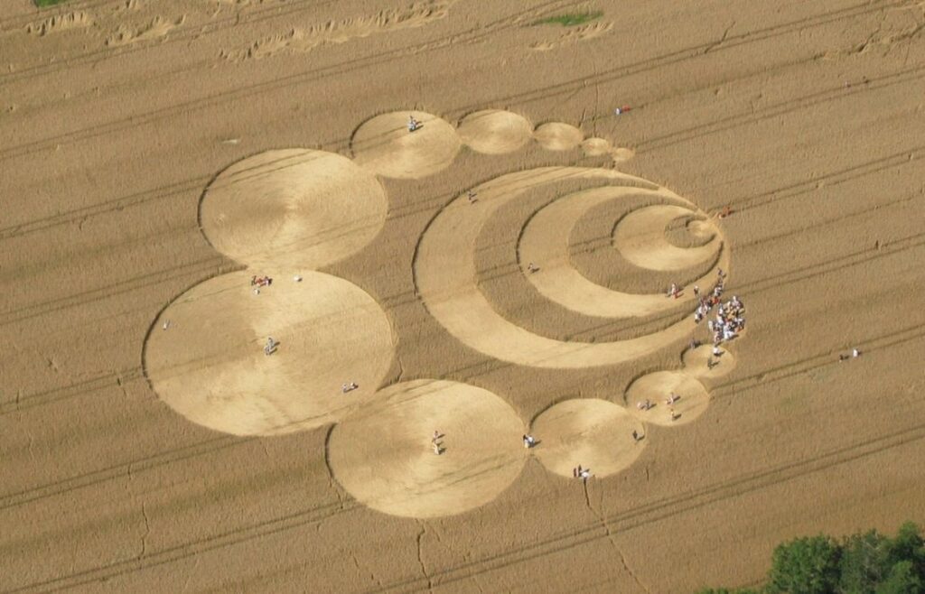 'Alien' message creativity. What the crop circles really hide 16