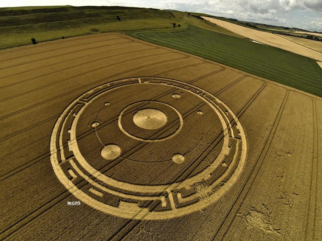 'Alien' message creativity. What the crop circles really hide 22