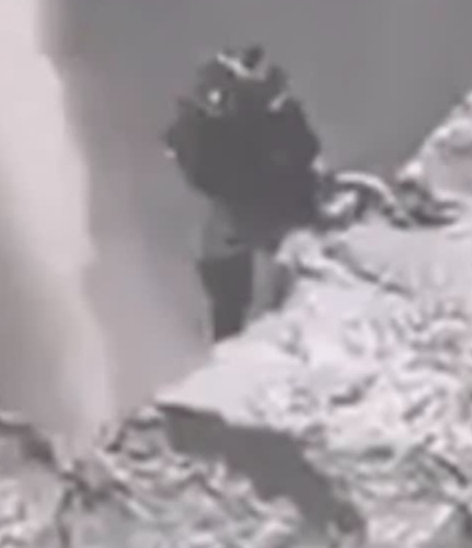 Iceland accidentally filmed a transforming alien watching people 13