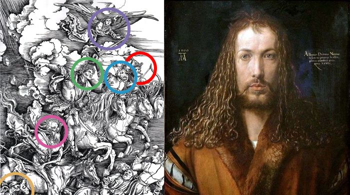 Secrets of symbolism of Dürer's apocalyptic engraving "Four Horsemen": What the genius wanted to tell 5