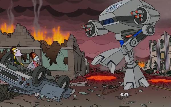 The Simpsons in the Halloween episode showed 2021. And fans now hope this is not a prediction