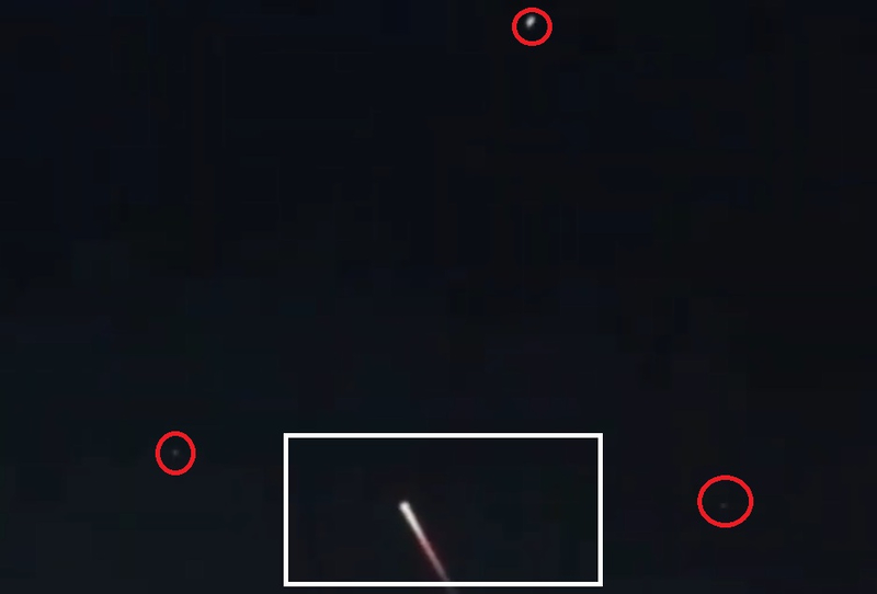 In China, three UFOs attacked a "rocket" and it exploded with incredible effects (VIDEO) 6