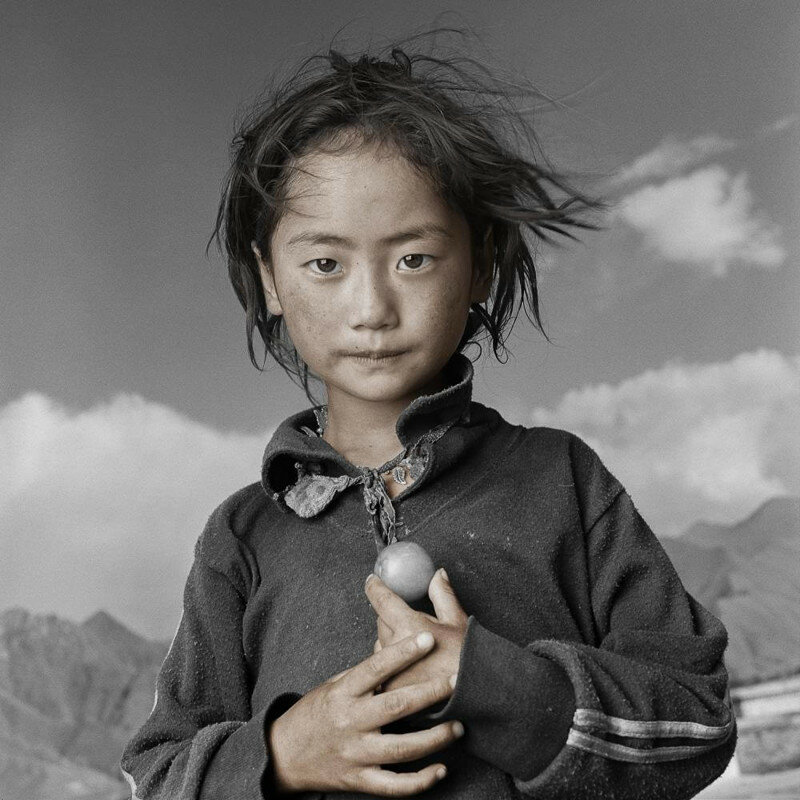 Tibetan DNA is programmed to sustain life on the roof of the world. Photo by Phil Borges