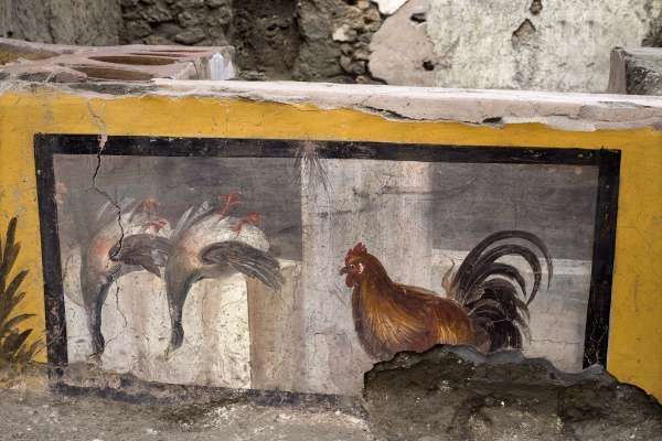 The ancient Romans also loved take-away food. For the first time, a hot fast food restaurant unearthed in Pompeii 7