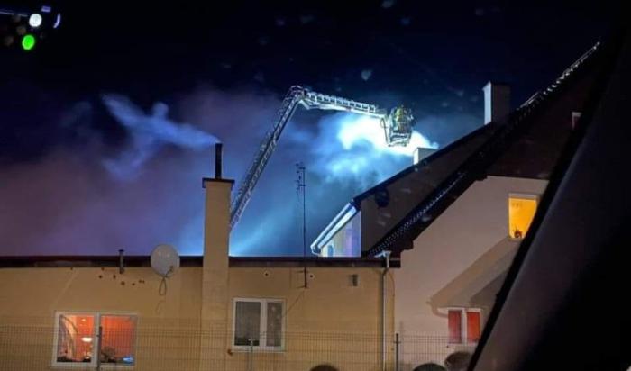 Was an Angel filmed over a house extinguished by firefighters? 9