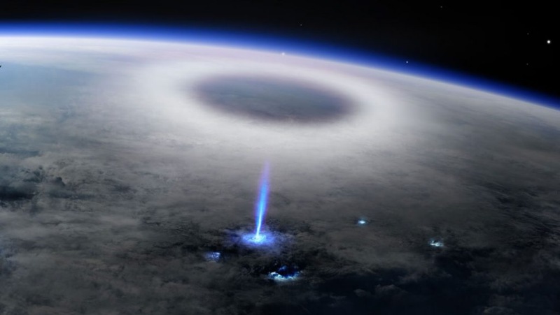 An abnormal phenomenon on Earth captured from space: NASA and ESA have never seen such lightning 16