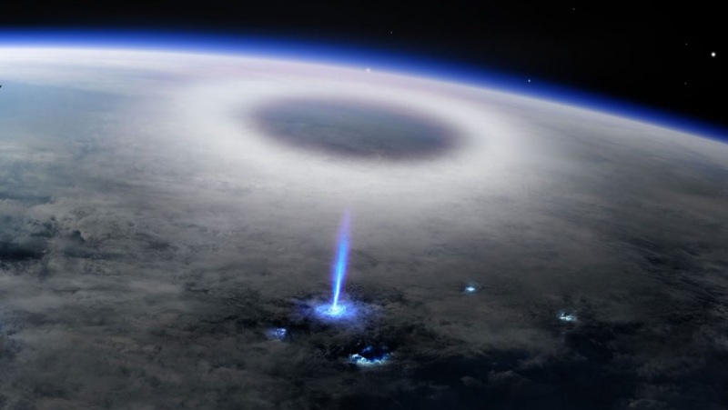 An abnormal phenomenon on Earth captured from space: NASA and ESA have never seen such lightning 3