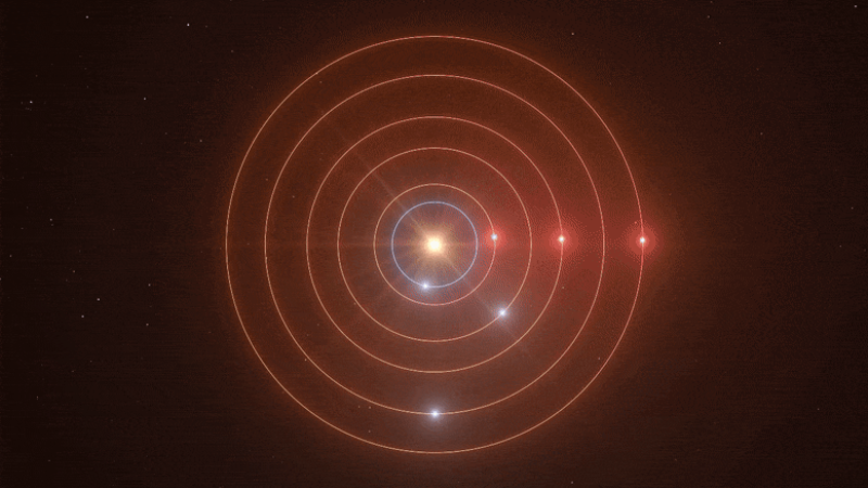 In 200 light years from us, six planets emit an amazing "melody" 3