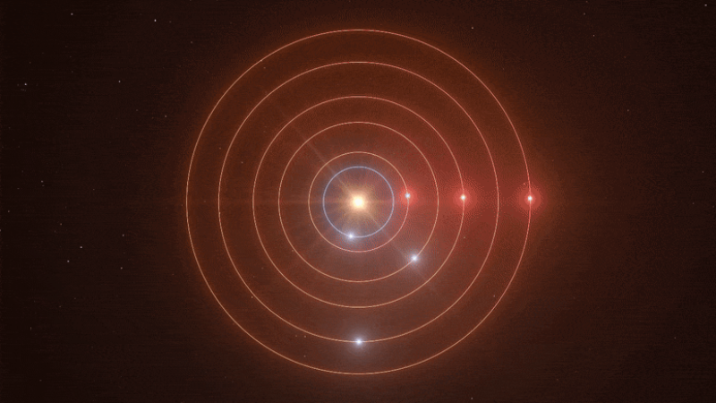 In 200 light years from us, six planets emit an amazing "melody" 8