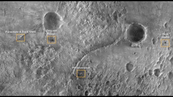 Strange objects captured by the camera of the Perseverance rover 37