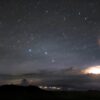 In Hawaii, two rare phenomena in the sky were noticed at once 26