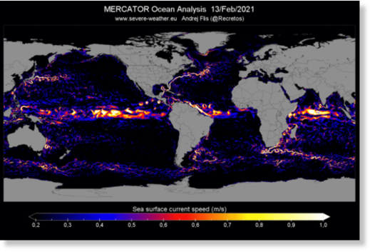 Unusual oceanic anomaly discovered in the Gulf Stream is a sign of global climate change and New Ice Age Apocalypse? 9