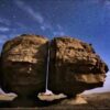 Sawed rocks: The mystery of an ancient stone in Saudi Arabia mysteriously cut in half 24
