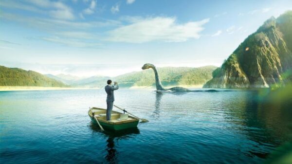 Experts have found a clue to the origin of the Loch Ness monster: common optical illusion? 21