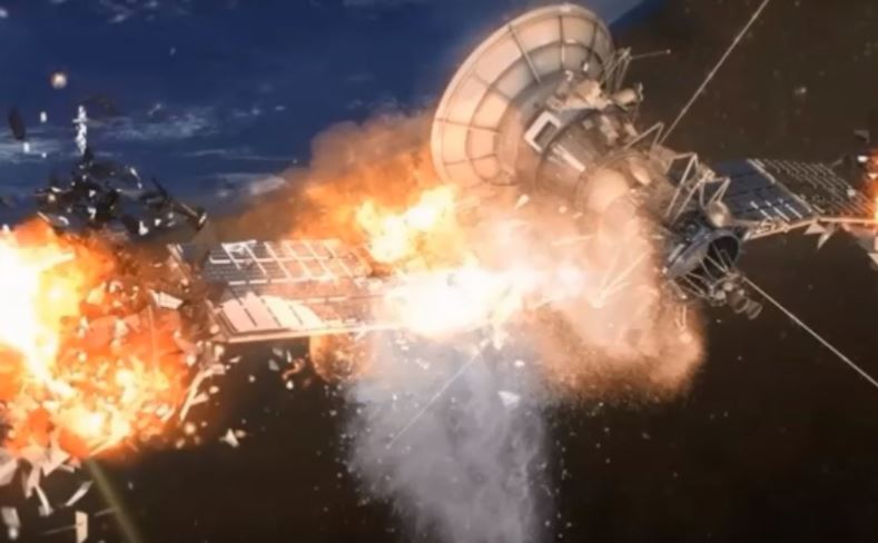 Two satellites have exploded under mysterious circumstances in space 3