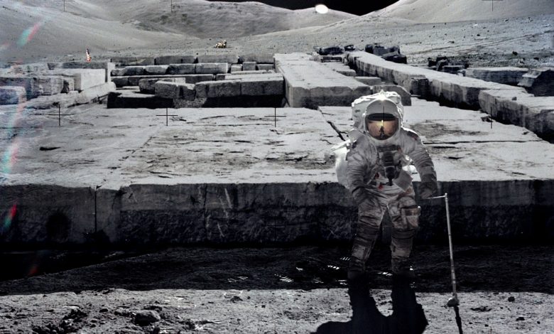 An alien ship, cryochambers, and the ruins of ancient buildings were found on the moon 5