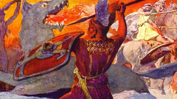 Gods will die and the world will be in flames. A cave was discovered in which the end of the world was supposed to begin 9