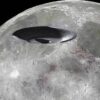 New unique video with huge UFOs on the Moon 44