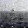 Incredible US Navy footage of a UFO "diving" underwater has been published 16