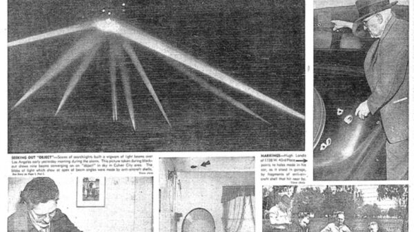 U.S. Army shelled a UFO with thousands of artillery shells, it mysteriously disappeared without damage like a "ghost" 26