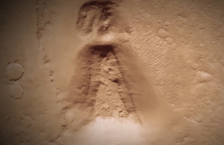 The curious case of the massive structure similar to an ancient Japanese tomb on Mars 4