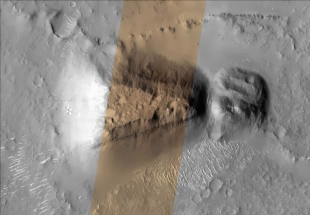 The curious case of the massive structure similar to an ancient Japanese tomb on Mars 3